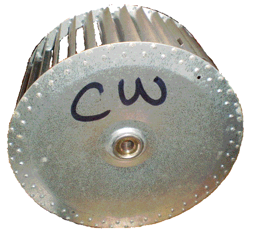  Blower Wheel forward curve Clockwise for ventalation 